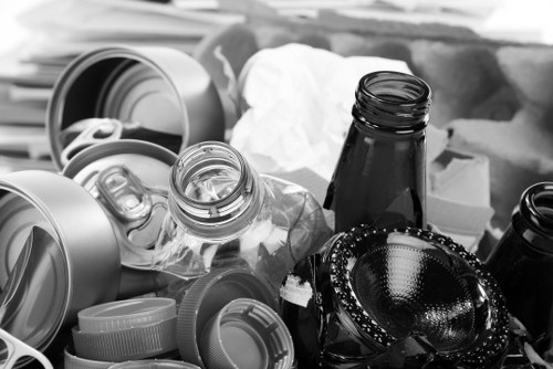 Van and team ready for a house clearance in Cheshunt